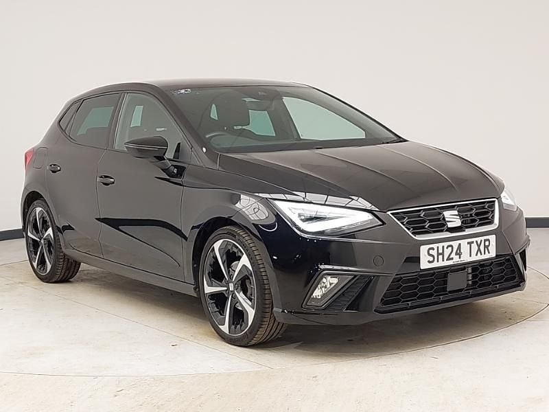 Used Seat Ibiza FR Sport 95 HP (69 kW) 2024 Black Hatchback