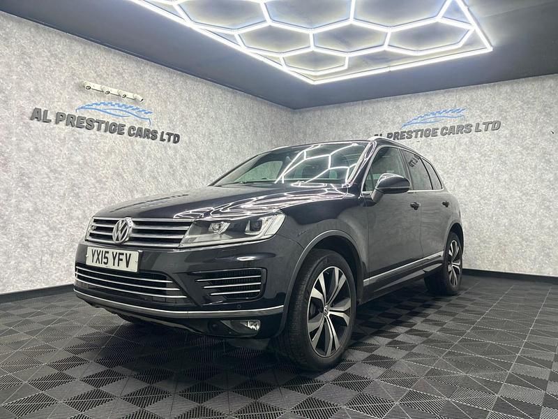 Used VW Touareg R-line 2015 Black SUV