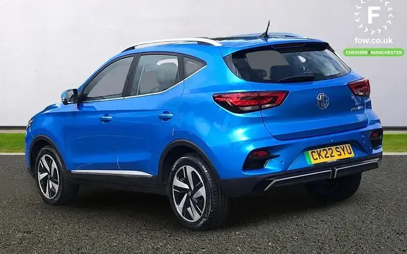 Used MG ZS Trophy 130 kW (177 HP) 2022 Blue SUV