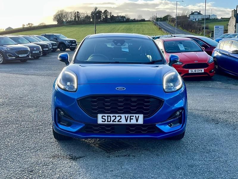 Used Ford Puma ST-Line 125 HP (91 kW) 2022 Blue Hatchback