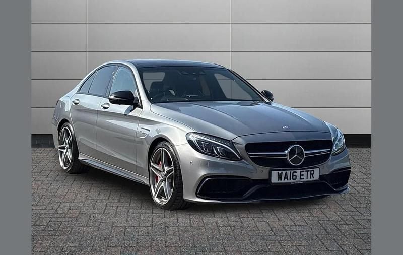 Used Mercedes C63S AMG Premium 502 HP (369 kW) 2016 Silver Sedan