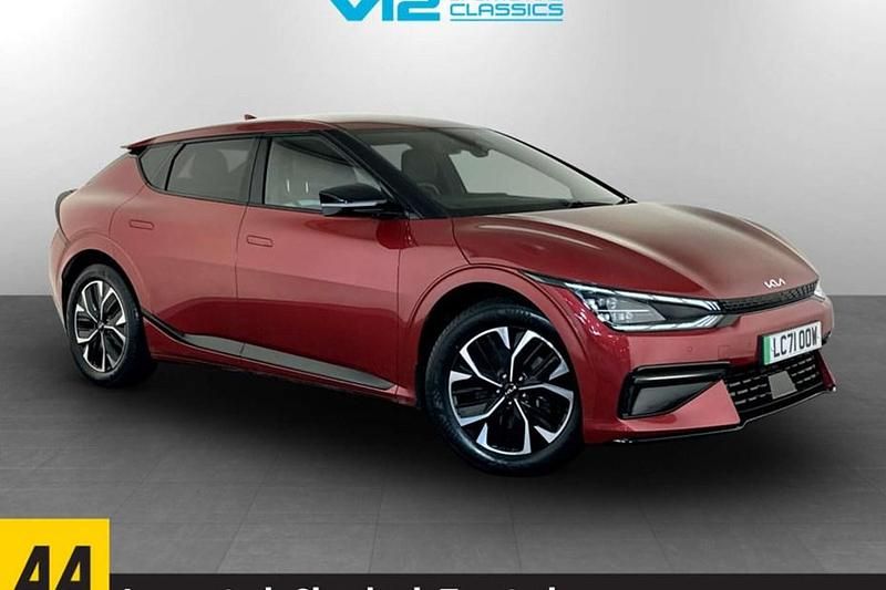 Used Kia EV6 GT-Line 236 kW (321 HP) 2021 Red SUV