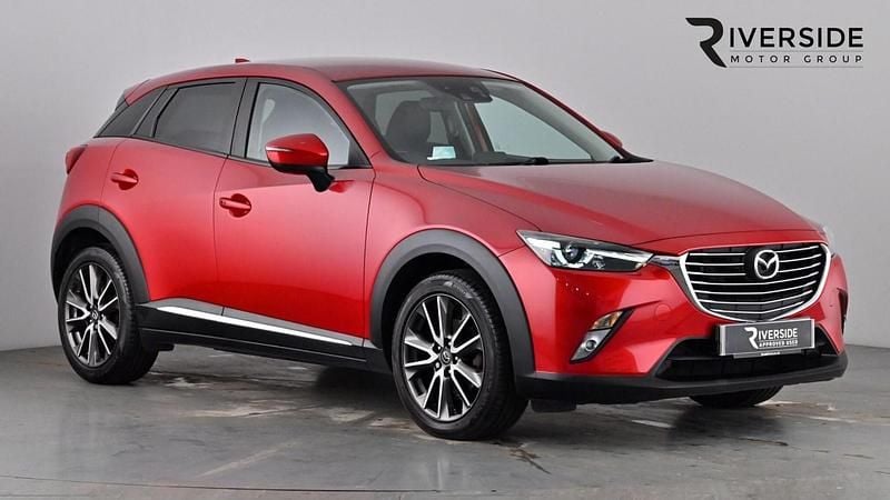 Begagnad Mazda CX-3 Inclusive 120 HK (88 kW) 2016 Röd SUV