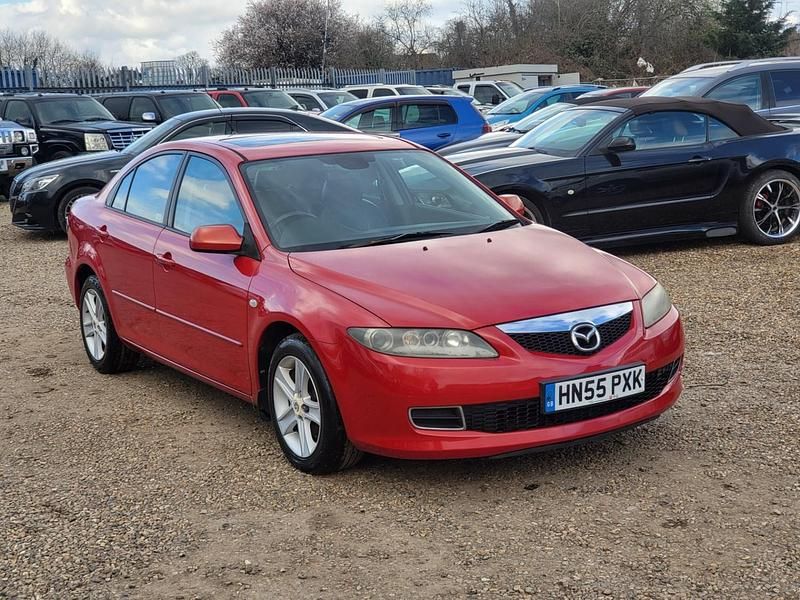 Used Mazda 6 2005 Red Hatchback