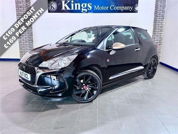 Black Used 2017 DS Automobiles DS3 Performance Hatchback | £7,490 (Fair price) - Image 1/1