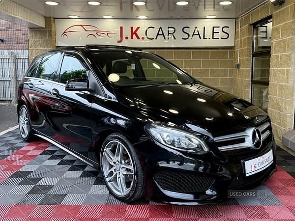 Black Used 2016 Mercedes B200 AMG Line Premium Plus MPV | £9,995 (A bit pricey) - Image 1/4