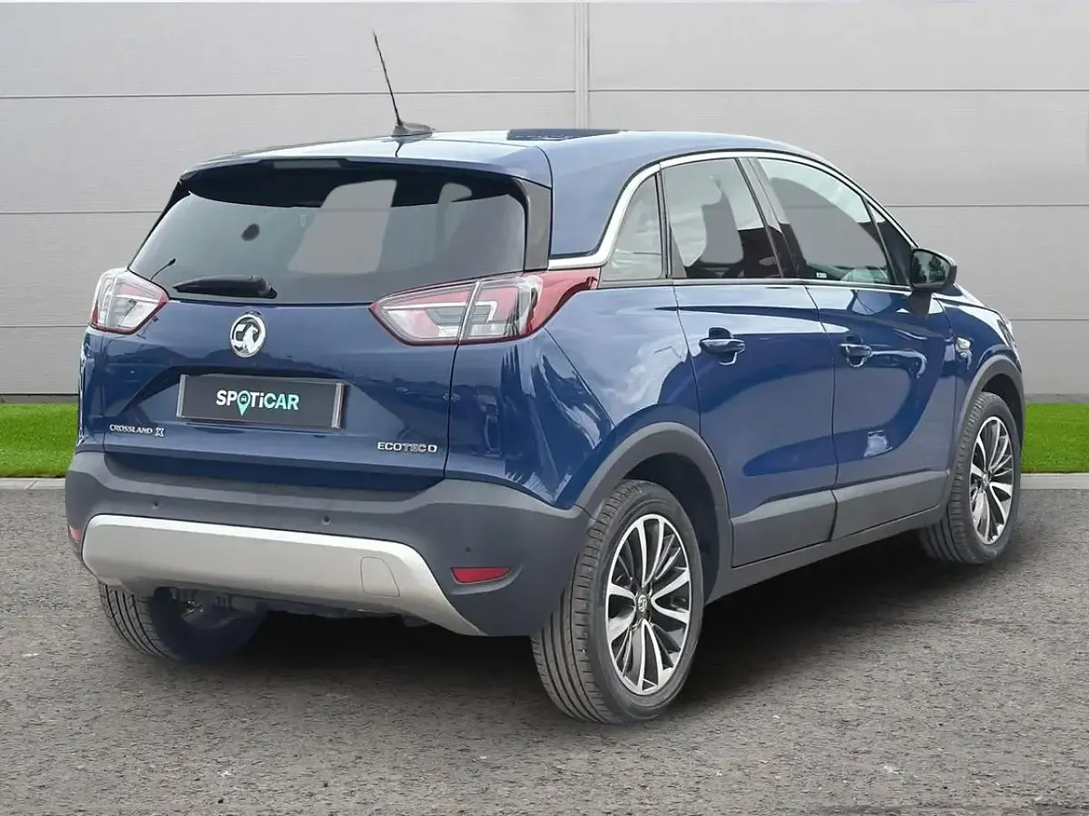 Used Vauxhall Crossland X Elite 98 HP (72 kW) 2018 Blue SUV