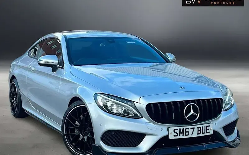 Used Mercedes C220 AMG line 170 HP (125 kW) 2017 Coupe