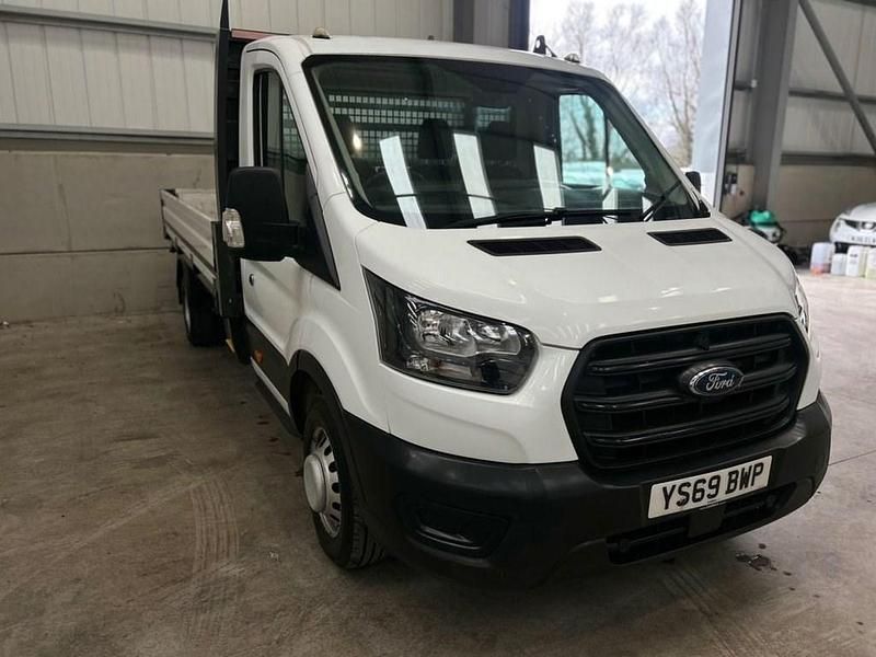 Usado Ford Transit 130 CV (95 kW) 2019 Blanco Descapotable