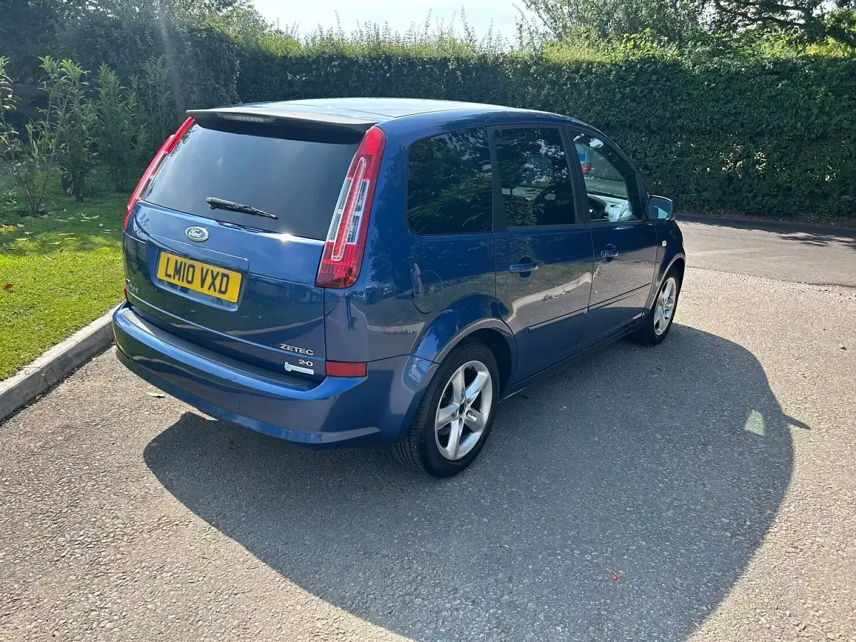 Used Ford C-MAX Zetec 143 HP (105 kW) 2010 Blue MPV