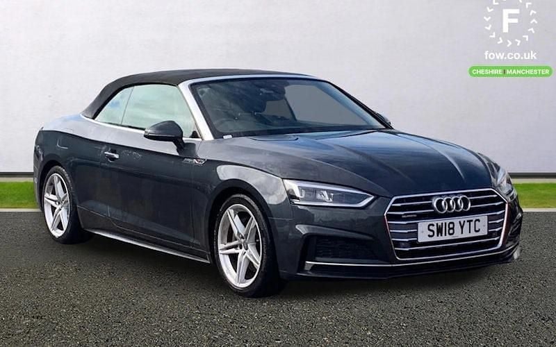 Usado Audi A5 Cabriolet S-Line 252 HP (185 kW) 2018 Cabrios