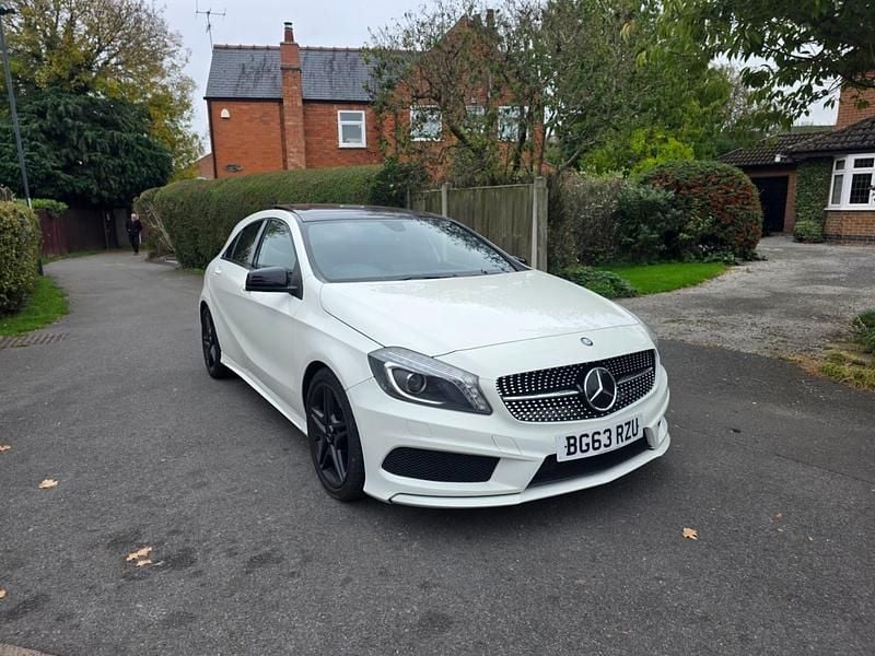 White Used 2013 Mercedes A200 AMG Hatchback | £6,950 (Fair price) - Image 1/4
