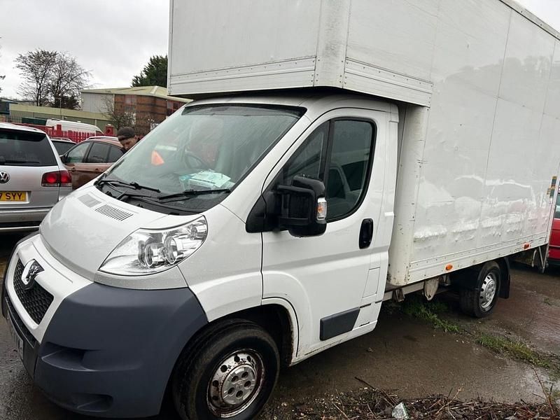 Begagnad Peugeot Boxer 2012 Vit Van