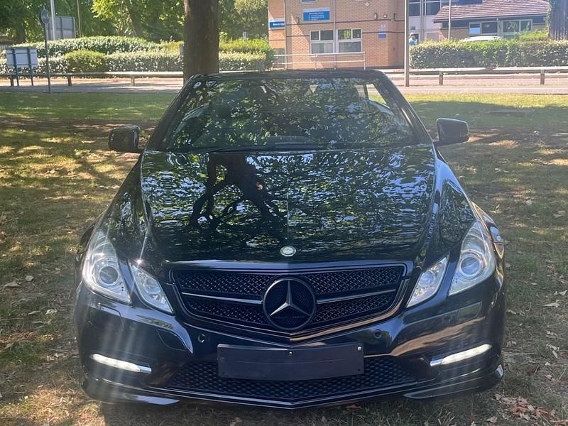 Used Mercedes E350 2012 Black Cabriolet