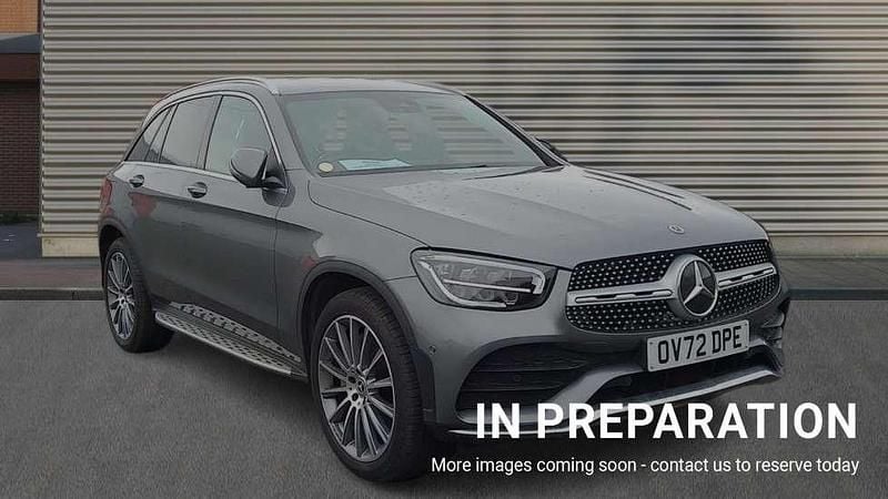 Grey Used 2022 Mercedes GLC300 AMG Line Premium Estate | £28,749 (Good price) - Image 1/4