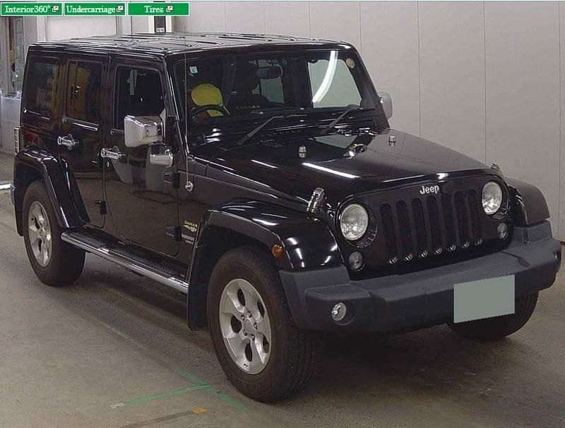 Black Used 2015 Jeep Wrangler Sahara SUV | £24,995 (Fair price) - Image 1/4