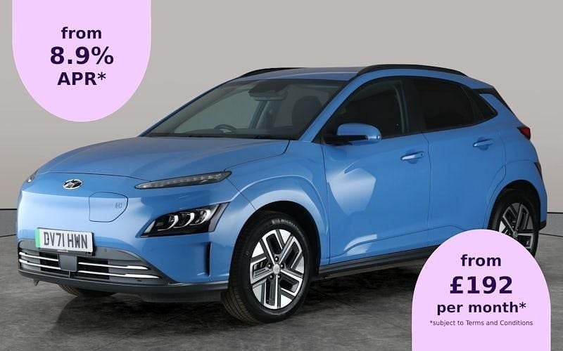 Blue Used 2021 Hyundai Kona Premium SUV | £14,069 (Fair price) - Image 1/2