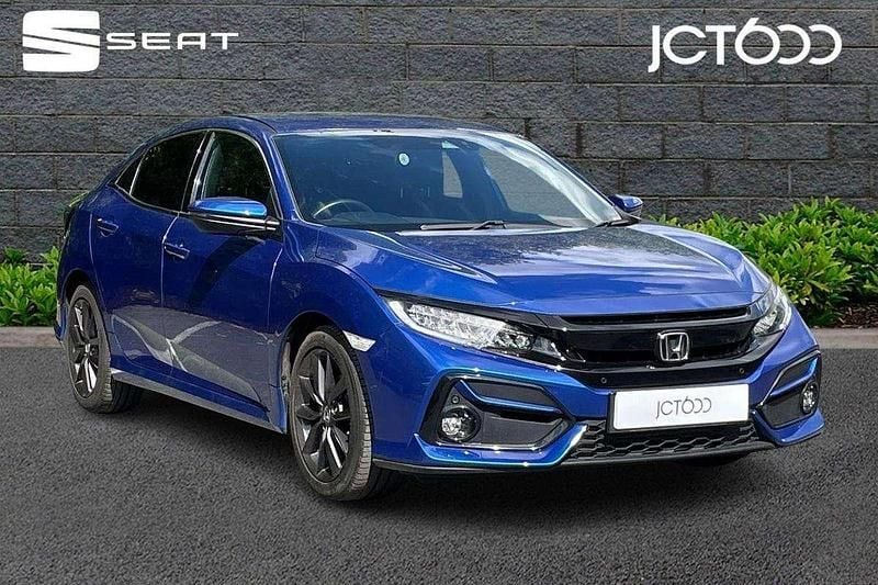 Blue Used 2022 Honda Civic SR Hatchback | £17,158 (Fair price) - Image 1/4