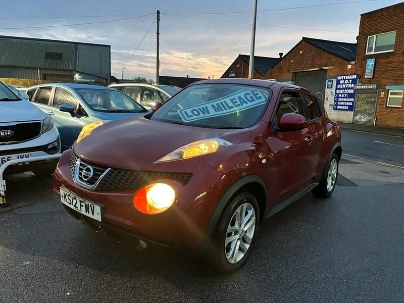 Used Nissan Juke Acenta Premium 110 HP (80 kW) 2012 Red SUV