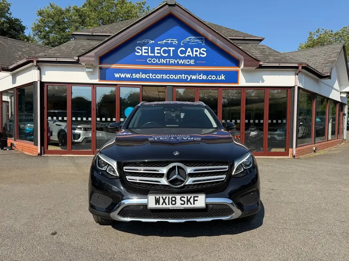 Used Mercedes GLC220 170 HP (125 kW) 2018 Black SUV
