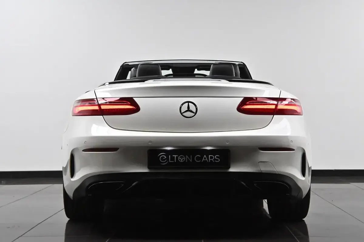 Used Mercedes E350 AMG Line Premium Plus 2018 White Cabriolet