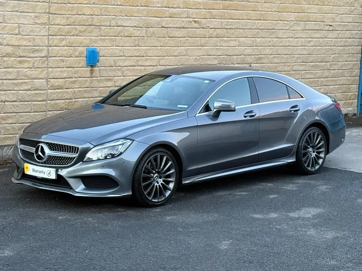 Used Mercedes CLS220 AMG line 177 HP (130 kW) 2017 Grey Coupe