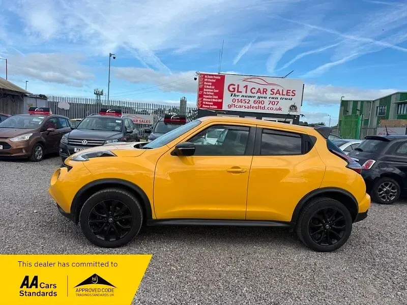 Used Nissan Juke N-Connecta 2016 Yellow SUV