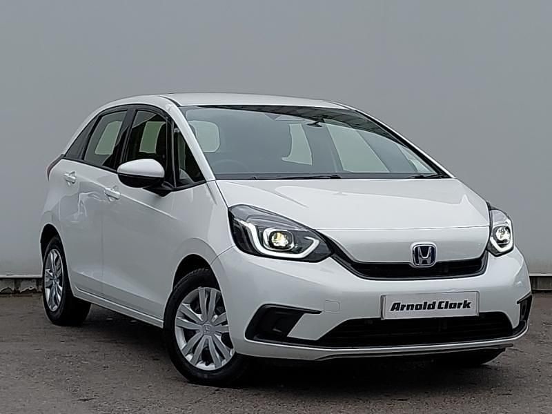 White Used 2022 Honda Jazz Hybrid Hatchback | £15,498 (Good price) - Image 1/4