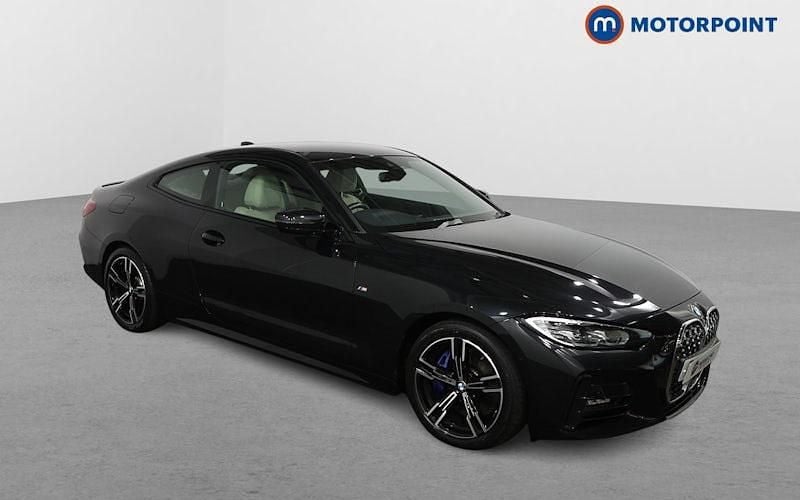 Black Used 2021 BMW 430 M Sport Coupe | £28,049 (Super price) - Image 1/4
