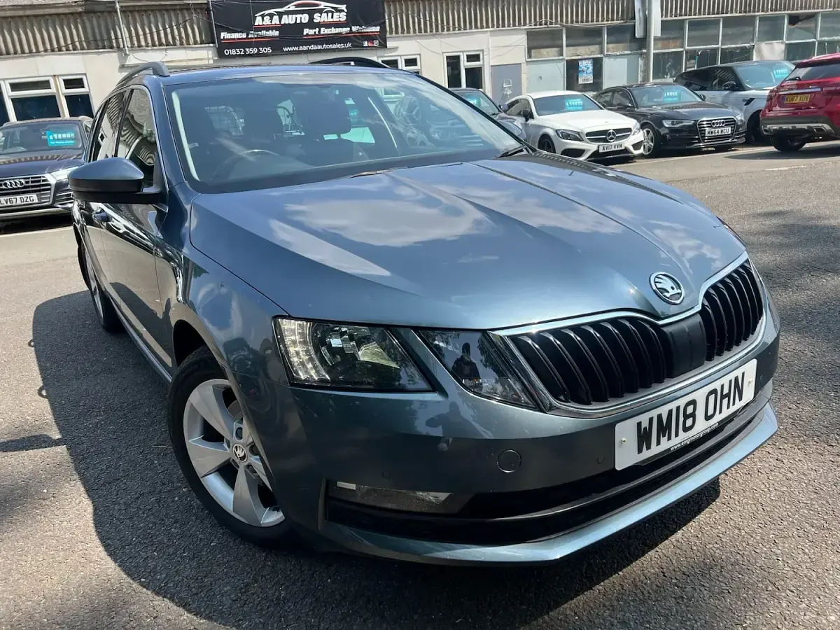 Used Skoda Octavia SE Technology 116 HP (85 kW) 2018 Grey Estate