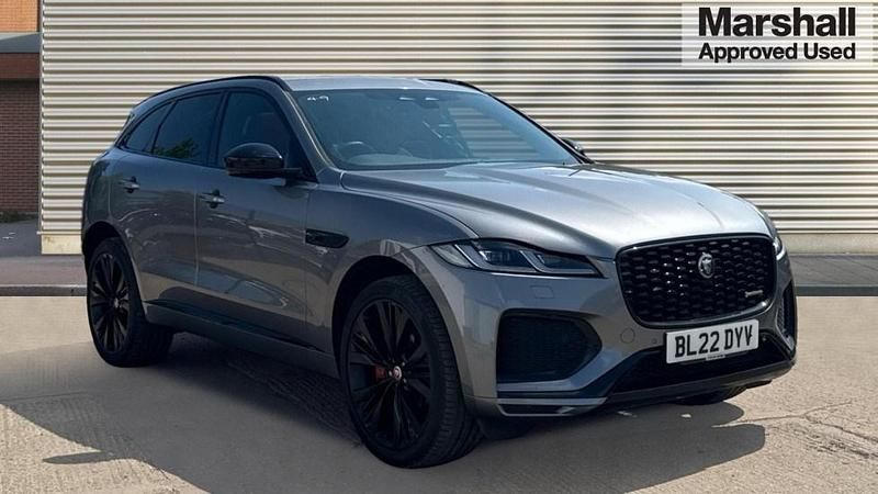 Grey Used 2022 Jaguar F-Pace R-Dynamic SUV | £29,320 (Good price) - Image 1/4