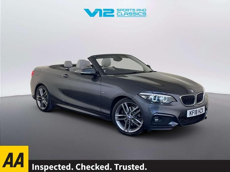 Used BMW 220 M Sport 184 HP (135 kW) 2018 Grey Cabriolet