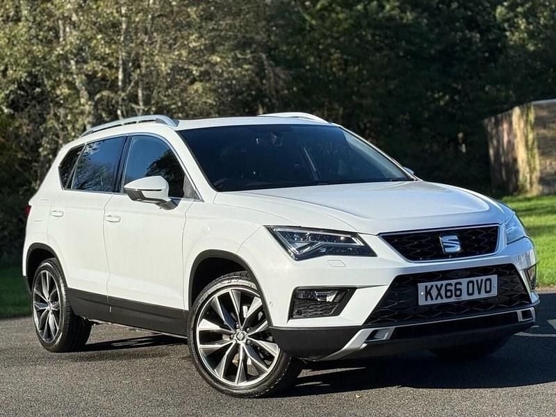 White Used 2016 Seat Ateca 4Drive SUV | £12,691 (Fair price) - Image 1/4