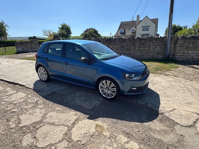 Used VW Polo BlueGT 140 HP (102 kW) 2014 Blue Hatchback