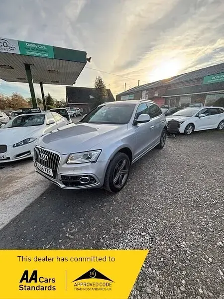 Used Audi Q5 S-line plus 151 HP (111 kW) 2016 Silver SUV