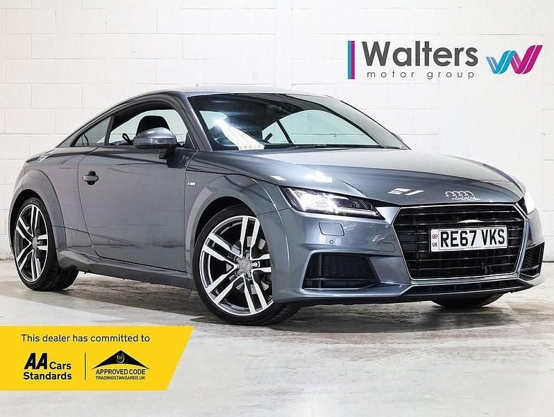 Grey Used 2017 Audi TT S-Line Coupe | £8,650 (Fair price) - Image 1/4