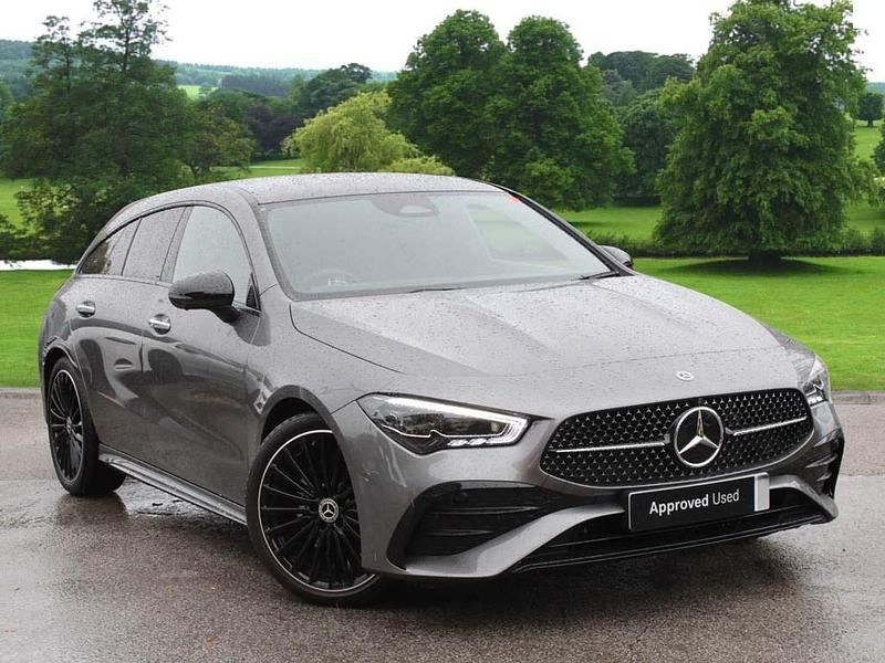 Grey Used 2024 Mercedes CLA200 AMG Line Premium Plus Estate | £30,498 (A bit pricey) - Image 1/4