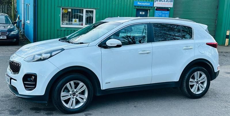 Begagnad Kia Sportage 2017 Vit SUV