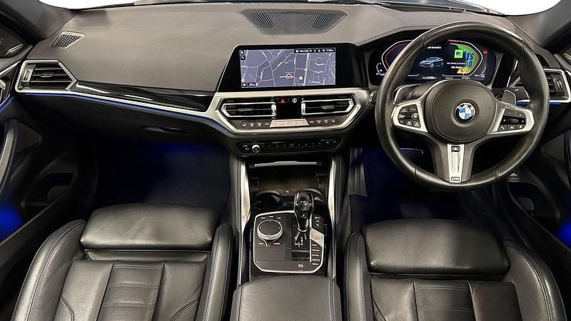 Used BMW M440 Comfort Edition 374 HP (275 kW) 2021 Blue Sedan