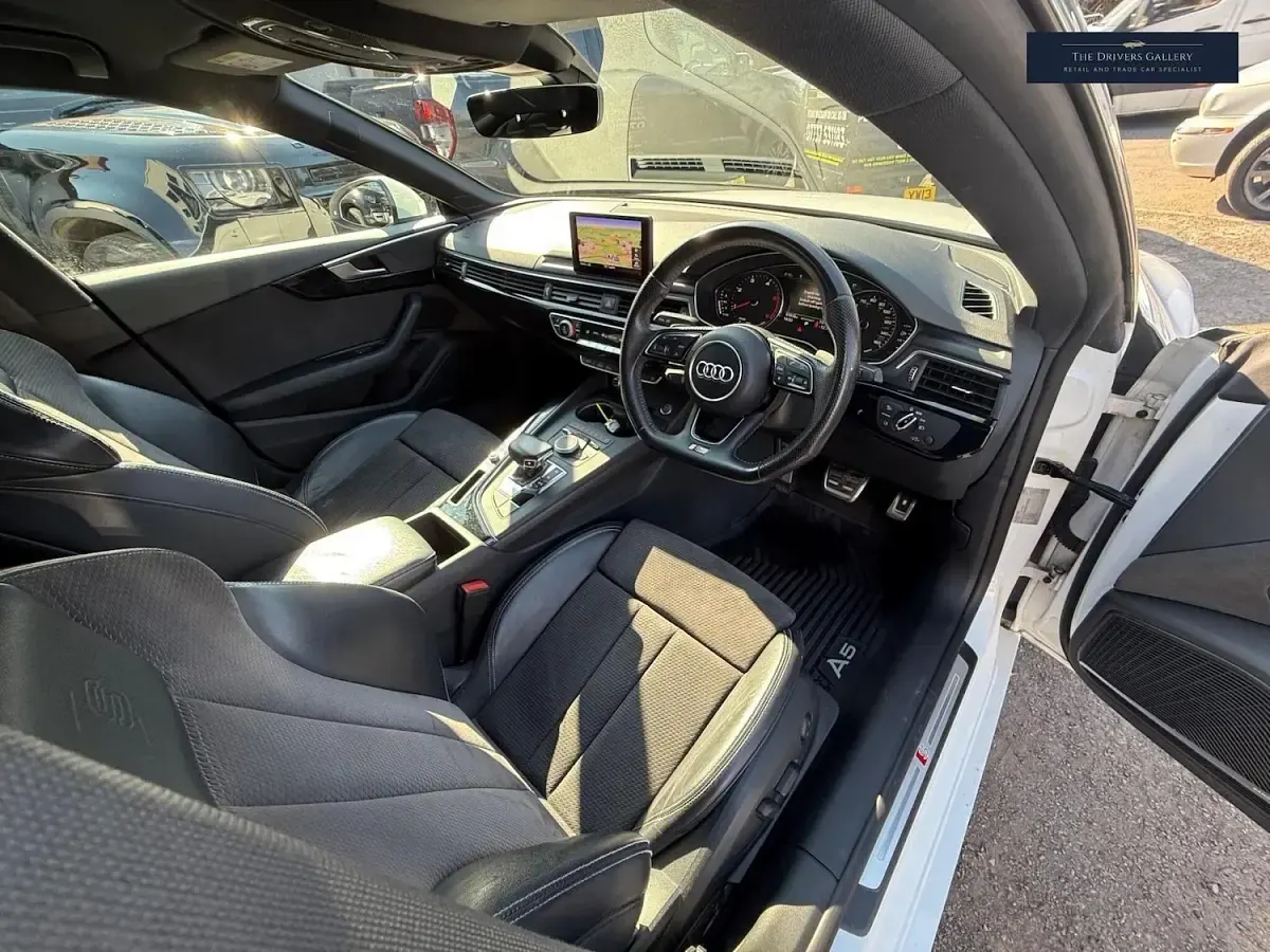 Used Audi A5 S-Line 2017 White Coupe