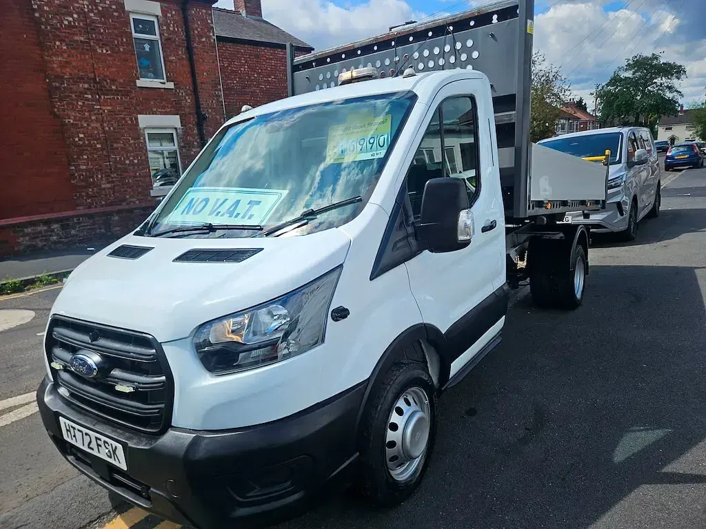 Used Ford Transit 130 HP (95 kW) 2023 White Van