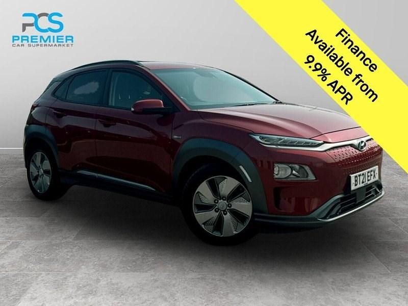 Red Used 2021 Hyundai Kona Premium SUV | £11,295 - Image 1/3