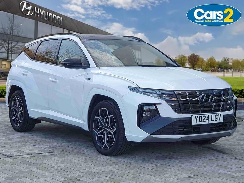 Used Hyundai Tucson N Line 2024 White SUV