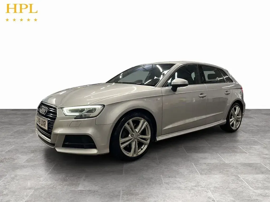 Used Audi A3 Sportback S-Line 184 HP (135 kW) 2018 Silver Hatchback