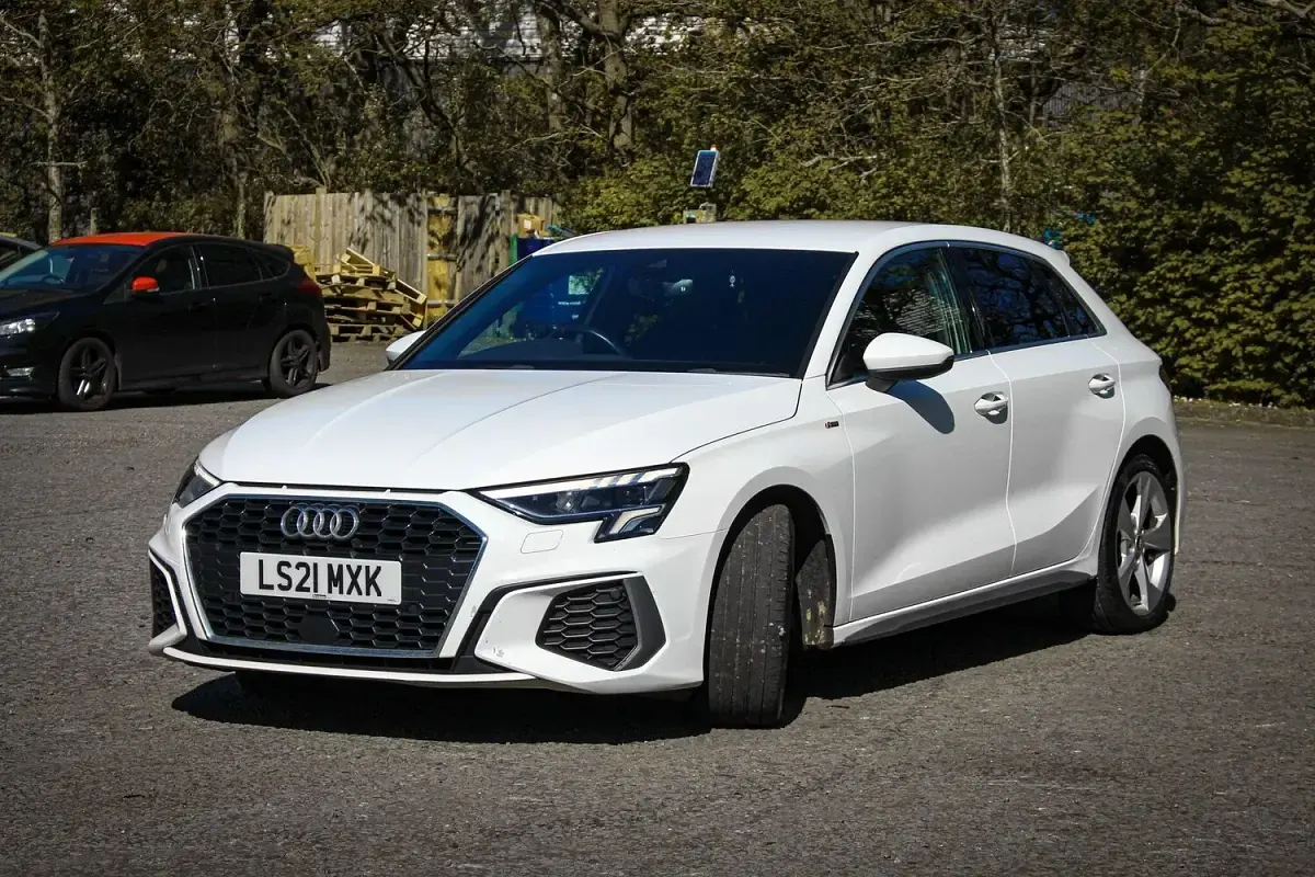 Used Audi A3 Sportback S-Line 2021 White Hatchback