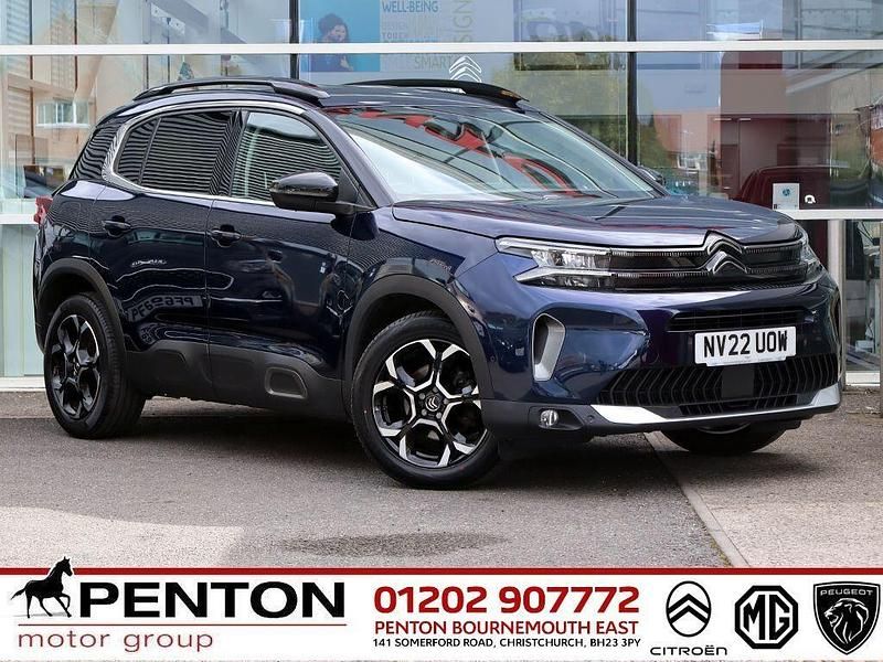 Blue Used 2022 Citroën C5 Aircross PureTech SUV | £17,490 (Fair price) - Image 1/4