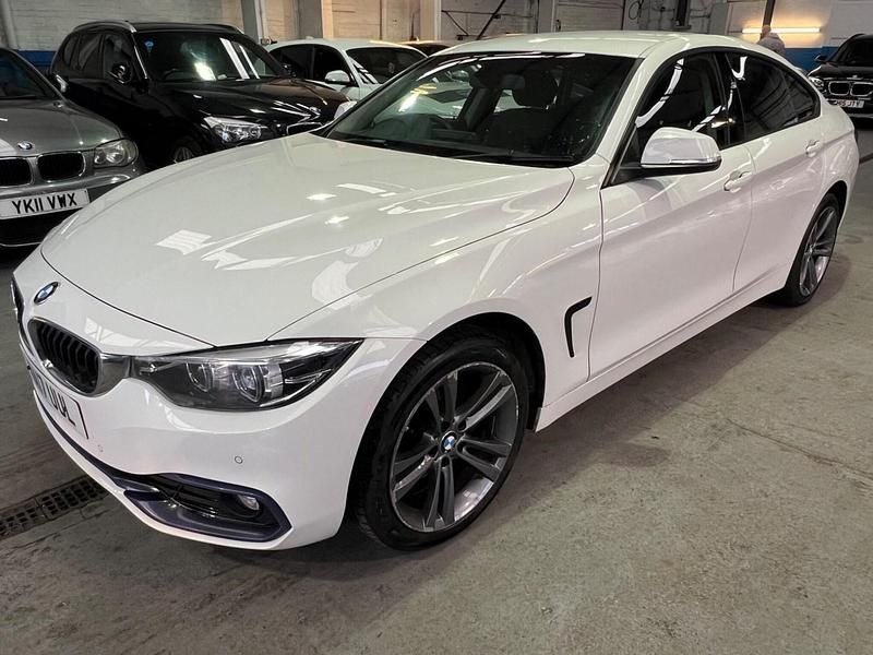 Used BMW 420 Sport Line 2017 White Coupe