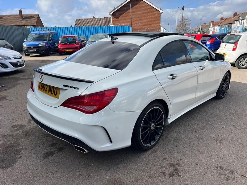 Used Mercedes CLA220 AMG 2014 White Sedan