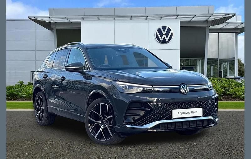Grey Used 2024 VW Tiguan R-line SUV | £31,944 (Good price) - Image 1/4