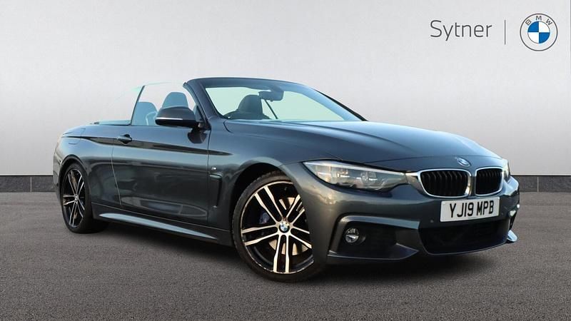 Grey Used 2019 BMW 420 M Sport Cabriolet | £17,500 (Fair price) - Image 1/4